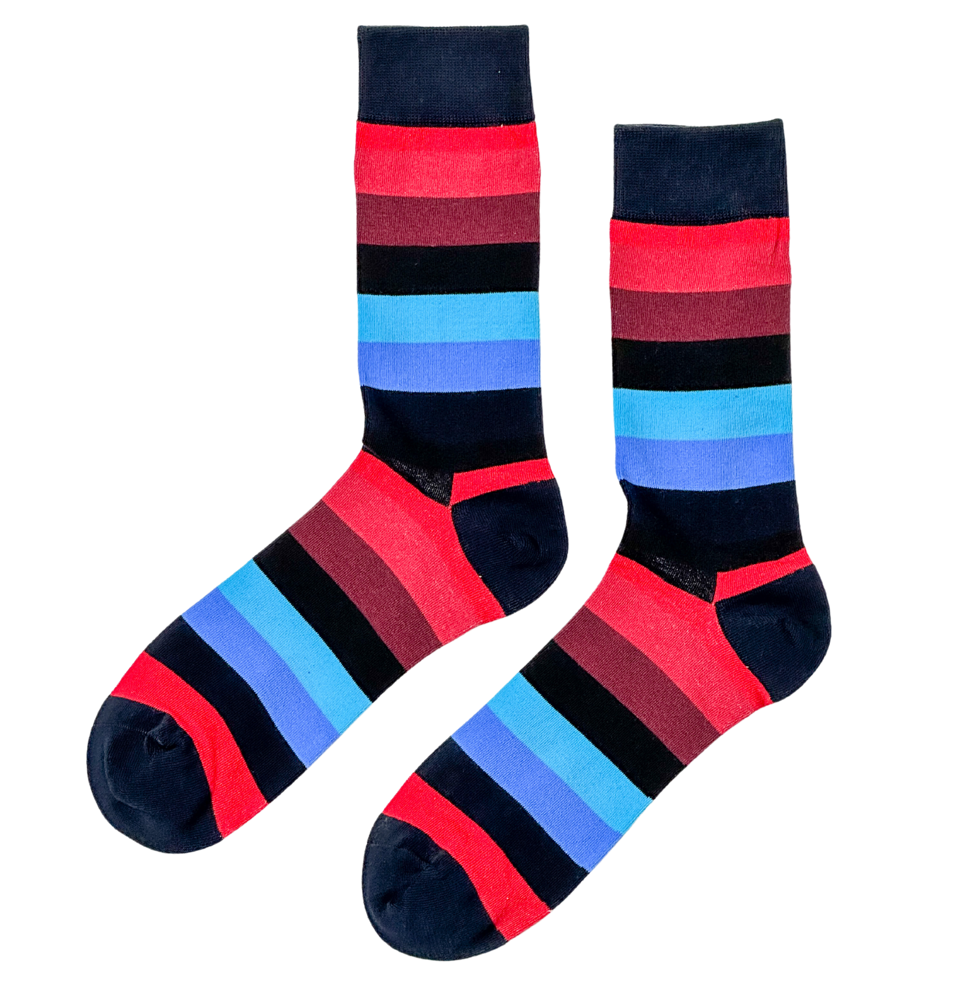 Stripes Edition 5-Pack - Our stylish socks ensure your feet stay comfortable and trendy all day.